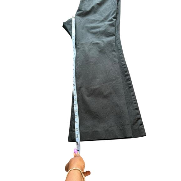 Old Navy Black Office Work Career Side Panel Maternity Pixie Flare Pants Size 20 - Picture 13 of 14